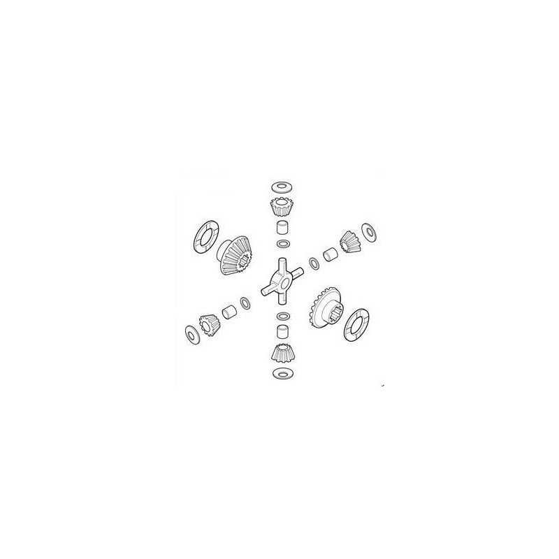 Jeu de satelites collection réparartion différentiel pour Mercedes Benz 2628