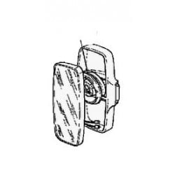 Rétroviseur principal, gauche, chauffant, électrique pour Renault Truck Magnum AE