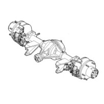 Pont arrière complet pour Iveco Daily