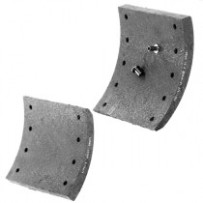 Jeu de garniture de frein + rivet pour Renault Kérax