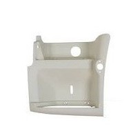 Caisson d'emmarchement, gauche, peint en blanc pour Renault Premium