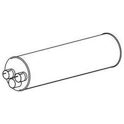 Silencieux pour Mercedes Benz 1622L