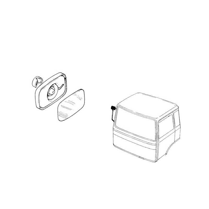Reroviseur grand angle non dégivrant pour Renault G300