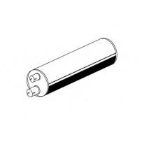 Silencieux d'échappement pour Renault M210