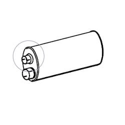 Silencieux d'échappement pour Man