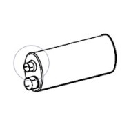 Silencieux d'échappement pour Man