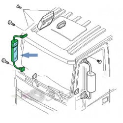 Rétroviseur pour Iveco 260S31