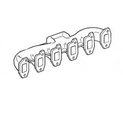 Collecteur d'échappement pour Renaut Trucks