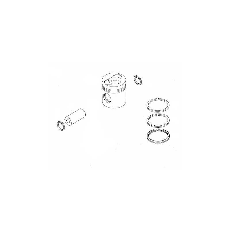 Kit cylindrée piston pour MAN L/M/F