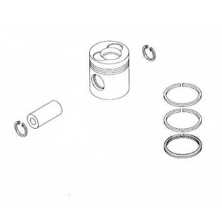 Kit cylindrée piston pour MAN L/M/F