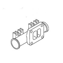 Collecteur centrale d'échappement pour Iveco Stralis