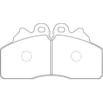 Kit de garnitures de disque de frein pour Iveco Eurocargo