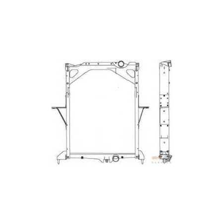 Radiateur eau pour Volvo FM