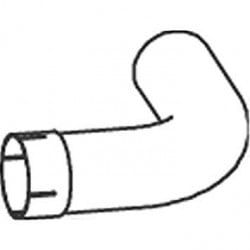 Tuyau coudé avant silencieux pour MAN TGA/TGL/TGM/TGS/TGX