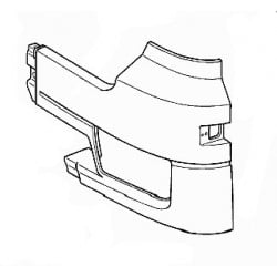 Coin pare chocs gauche pour Mercedes Benz Actros