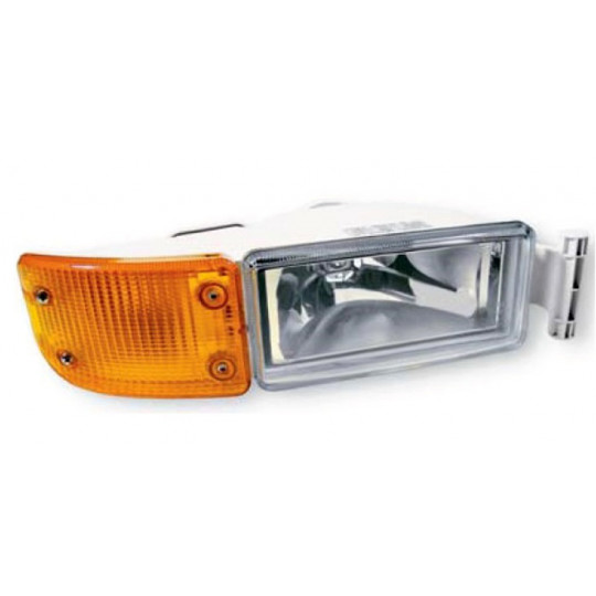 Lot 2 Feux Antibrouillard + Clignotants Ambrés Pour MAN TGA / TGL / TGM (2000-2009) - Verres Ambrés, H4 + PY21W