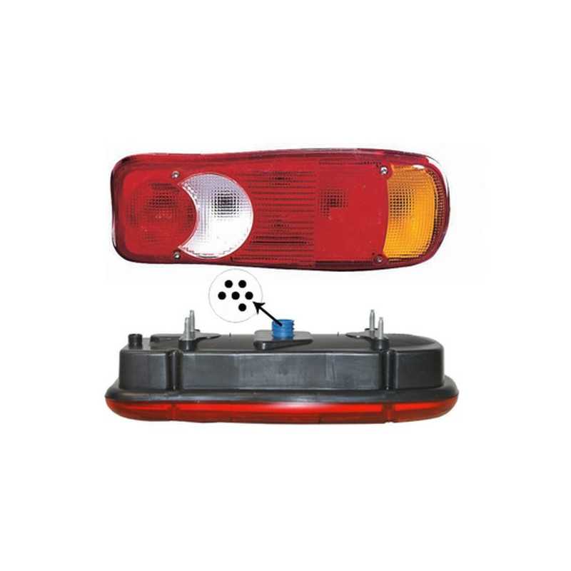 Feu arrière, droite pour Fiat Ducato, Peugeot Boxer, Citroen Jumper