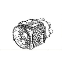 Boite de vitesse automatique sans ralentisseur hydraulique pour Renault Trucks Premium