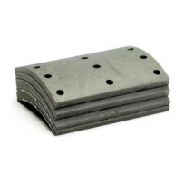 Jeu de segment de frein 140mm + rivet pour Man 26.314