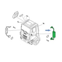 Rétroviseur gauche pour Iveco