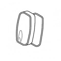 Rétroviseur gauche pour Renault Maxity