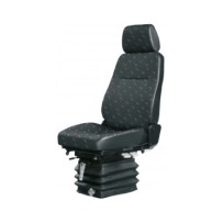 Siège de camion passager, suspension mécanique, lombaire mécanique, tissu, entraxe 230 mm