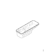 Carter d'huile moteur pour Scania Série 4