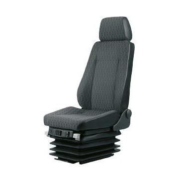 Base De Suspension Pour Siège De Camion – Acier, Glissière 123/128mm, Réglage D'élasticité Manuel
