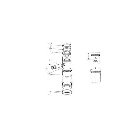 Cylindrée pour Renault Trucks M150