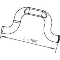 Tuyau d'échappement centrale