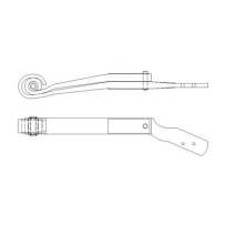 Lame de ressort arrière droit pour Scania Série 5