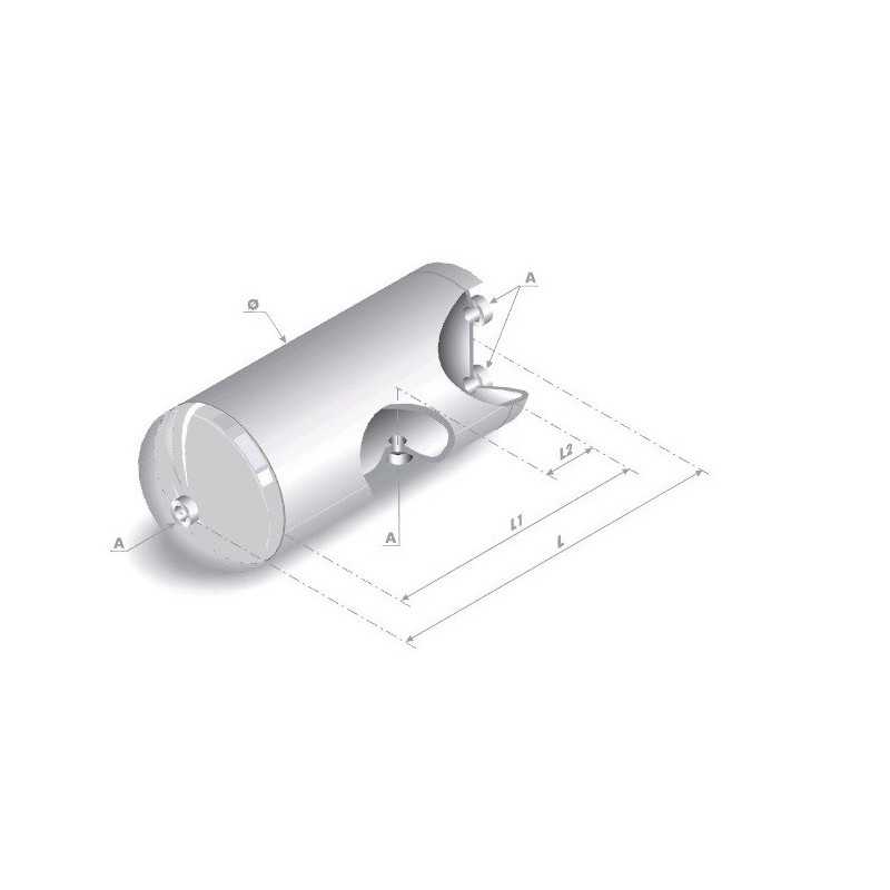 Réservoir à air 15L pour Volvo FH/FM/FMX/NH 9/10/11/12/13/16