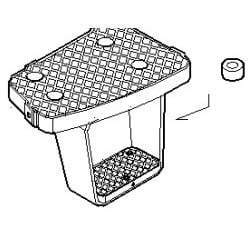 Intercalaire de marche pied pour Iveco Eurotrakker