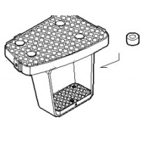 Intercalaire de marche pied pour Iveco Eurotrakker