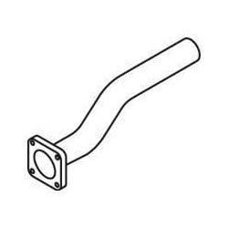 Tube d'échappement après frein sur Echap. pour Iveco Eurocargo