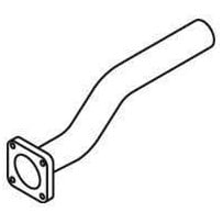 Tube d'échappement après frein sur Echap. pour Iveco Eurocargo