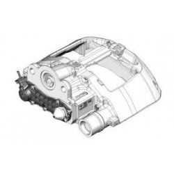 Etrier de frein, avant droit, pour Mercedes-Benz Atego/Econic