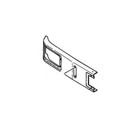 Demi pare-choc droit pour Renault Truck G300