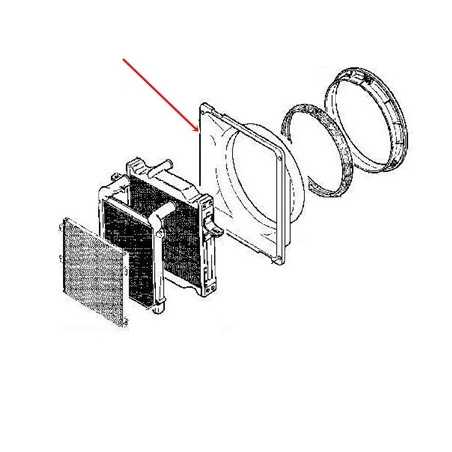 Buse de radiateur pour Renault Midliner, Midlum, D-Truck