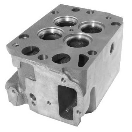 Culasse sans valves pour moteur Man