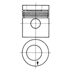 Piston pour Mercedes Benz 1213