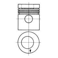 Piston pour Mercedes Benz 1213