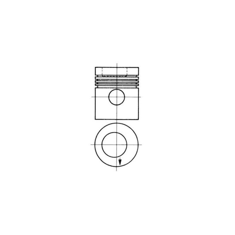 Piston pour Mercedes Benz 1213