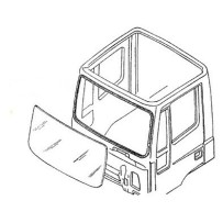Pare - brise pour Iveco Eurotech