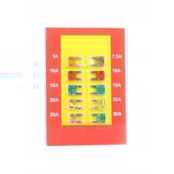Assortiment de 10 fusibles MINI