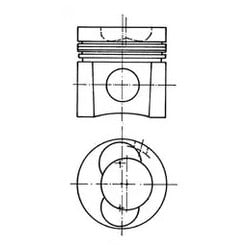 Piston pour MAN F/M/L 2000