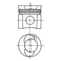 Piston pour MAN F/M/L 2000