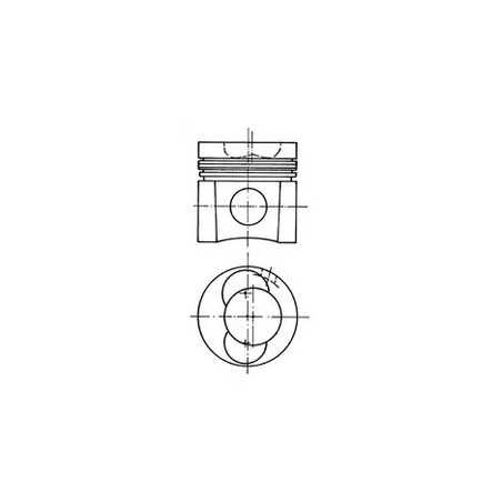 Piston pour MAN F/M/L 2000