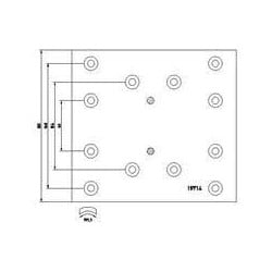 Jeu de garniture de frein pour Iveco EuroCargo