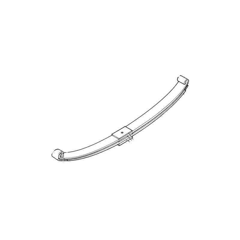 Lame de ressort avant pour Renault Premium